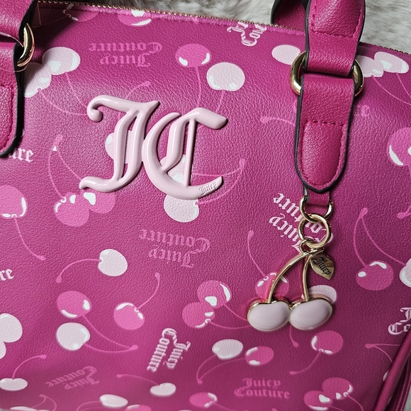 Juicy Couture Cherry On Top Satchel - Picture 2 of 5